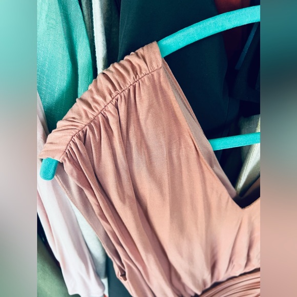 CLEARANCE PAISIE Evening Gown/Dress Blush - Picture 4 of 5